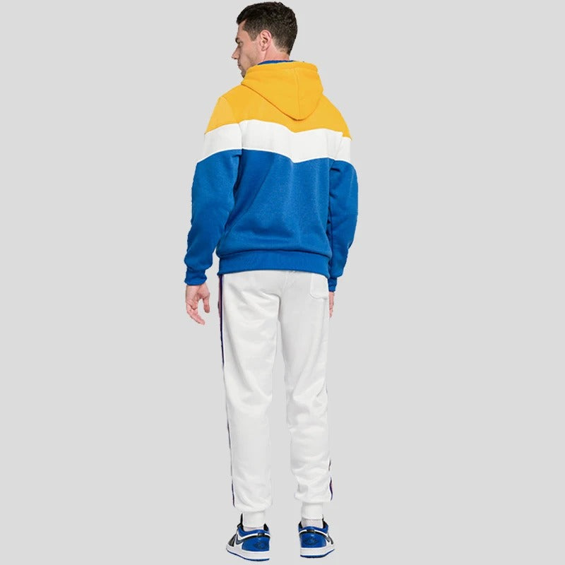 Hettegenser I Fleece-Stil for Menn