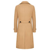 Slim Fit Windbreaker Trench Coat for menn