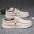 Slip-on-sko i lerret for menn