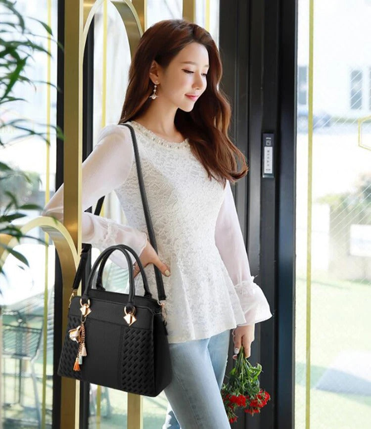 Luksus crossbody-veske for kvinner