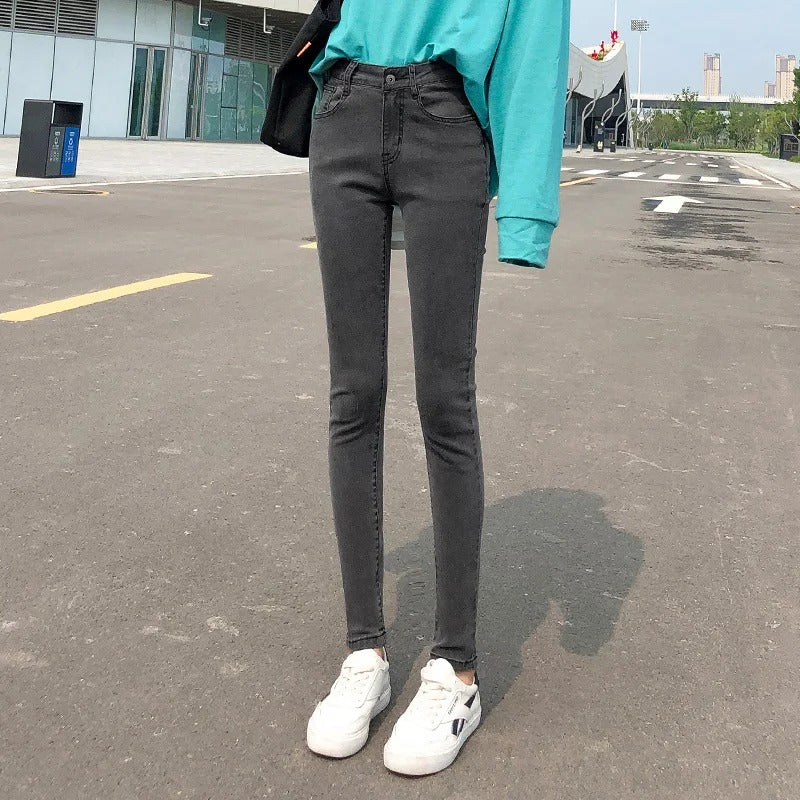 Klassisk stretchjeans for dame