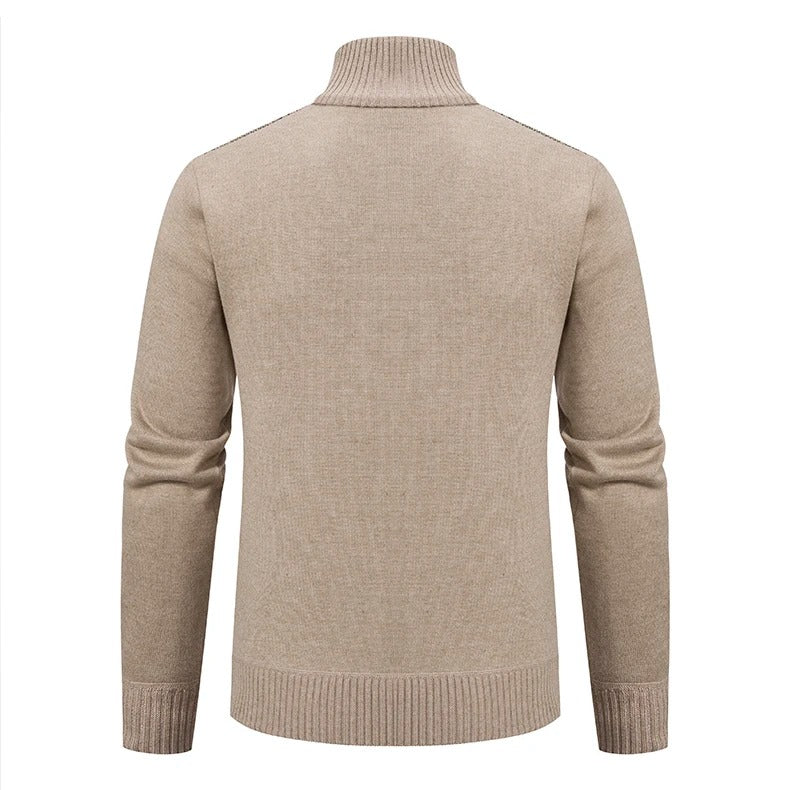 Cashmere strikket genser for menn