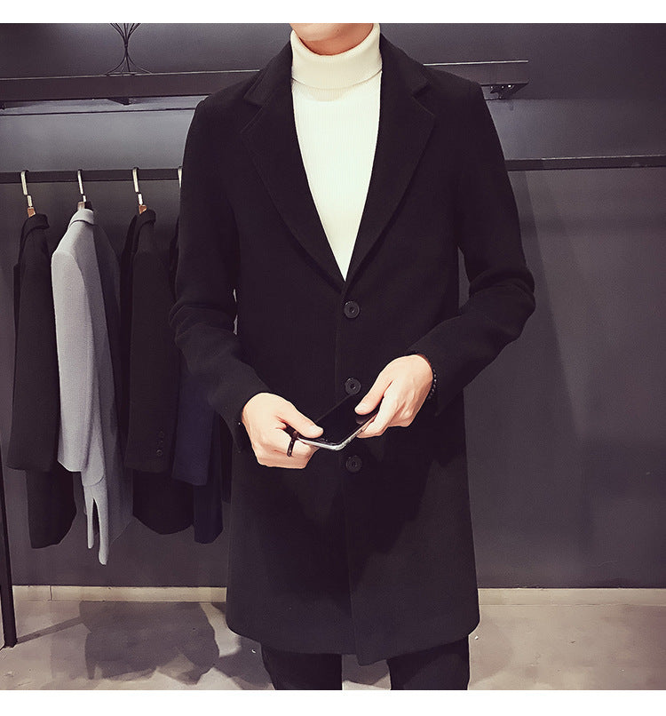 Slim Fit Business-frakk for menn
