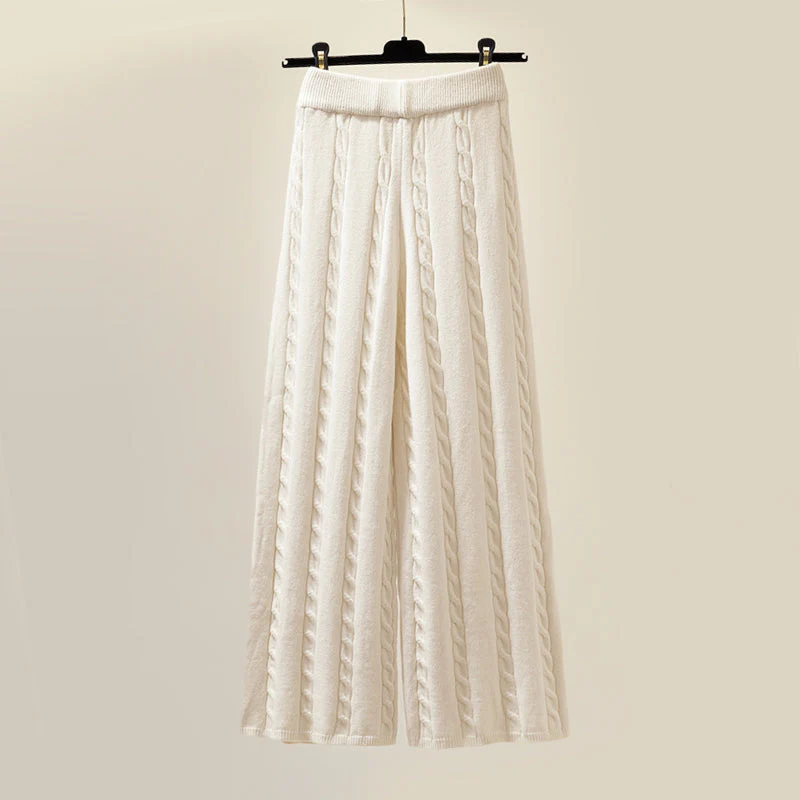 Kvinne 3-delt Sett Elegant Polyester og Bomull 5