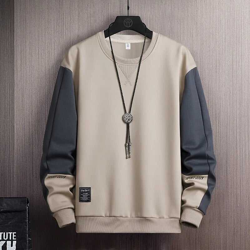 Hettegenser Herre Casual Bomull Polyester Komfortabel Stil 2