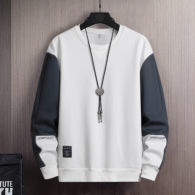 Hettegenser Herre Casual Bomull Polyester Komfortabel Stil 4