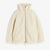 Dame Teddyjakke Løs Passform Myk Polyester Blandingsmateriale-1