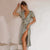 Kvinnes Vintage Kjole Retro Chic Bomullsblanding