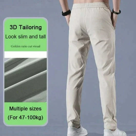 Herre Jeans Slim Fit Tøyelig Materiale Moderne Design-4