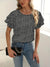 Variant image for Dame Bluse Ruffled Polyester Sirkulær Utringning-25