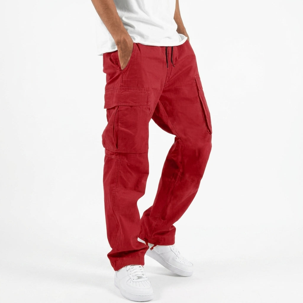 Herre Cargobukser Moderne Stil