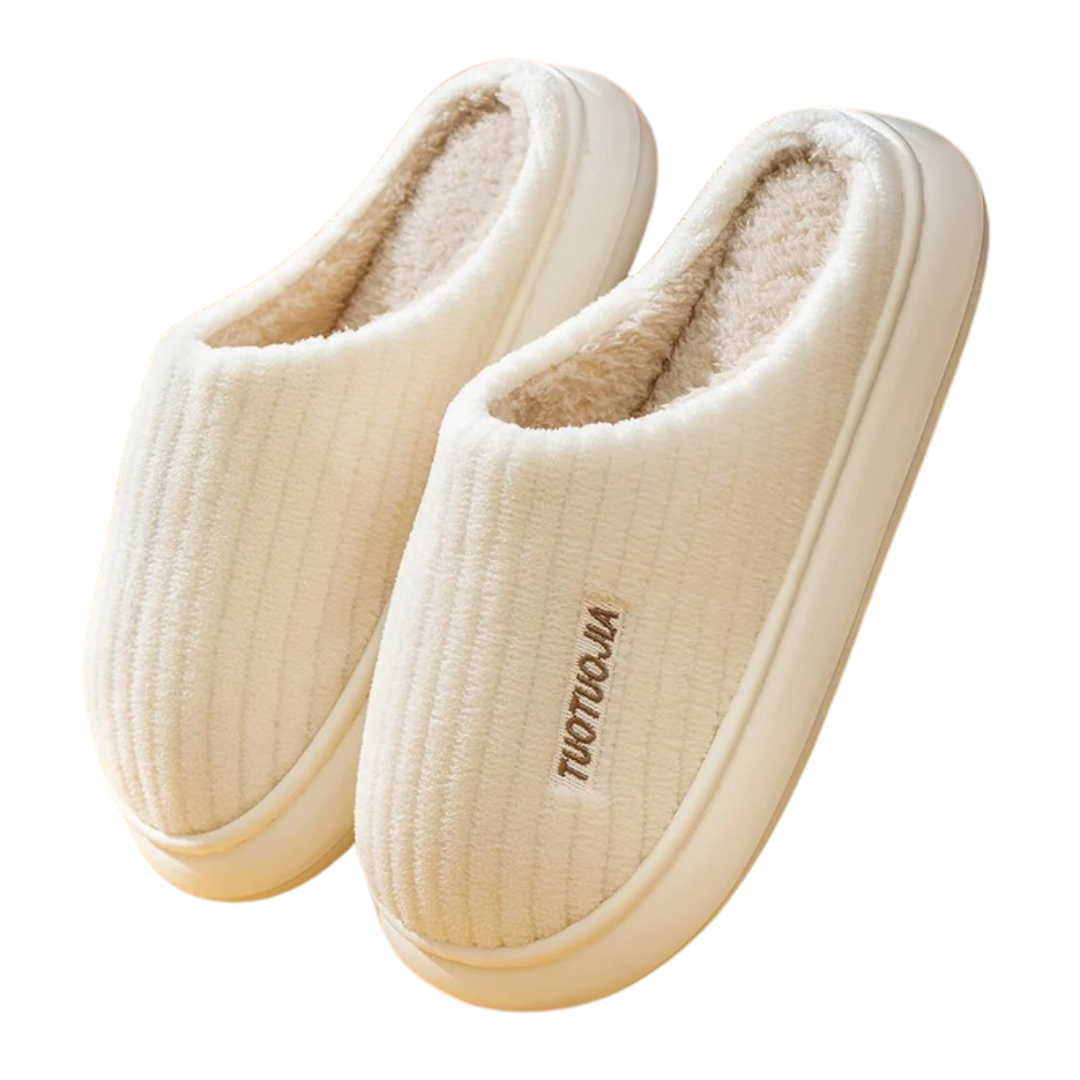 Memory Foam Fluffy Plysj tøfler