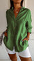 Variant image for Damebluse Klassisk Krage Myk Polyester med Delikate Detaljer-57