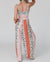 Dame Jumpsuit Elegant Polyester med Spaghetti Stropper-3