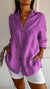 Variant image for Damebluse Klassisk Krage Myk Polyester med Delikate Detaljer-65