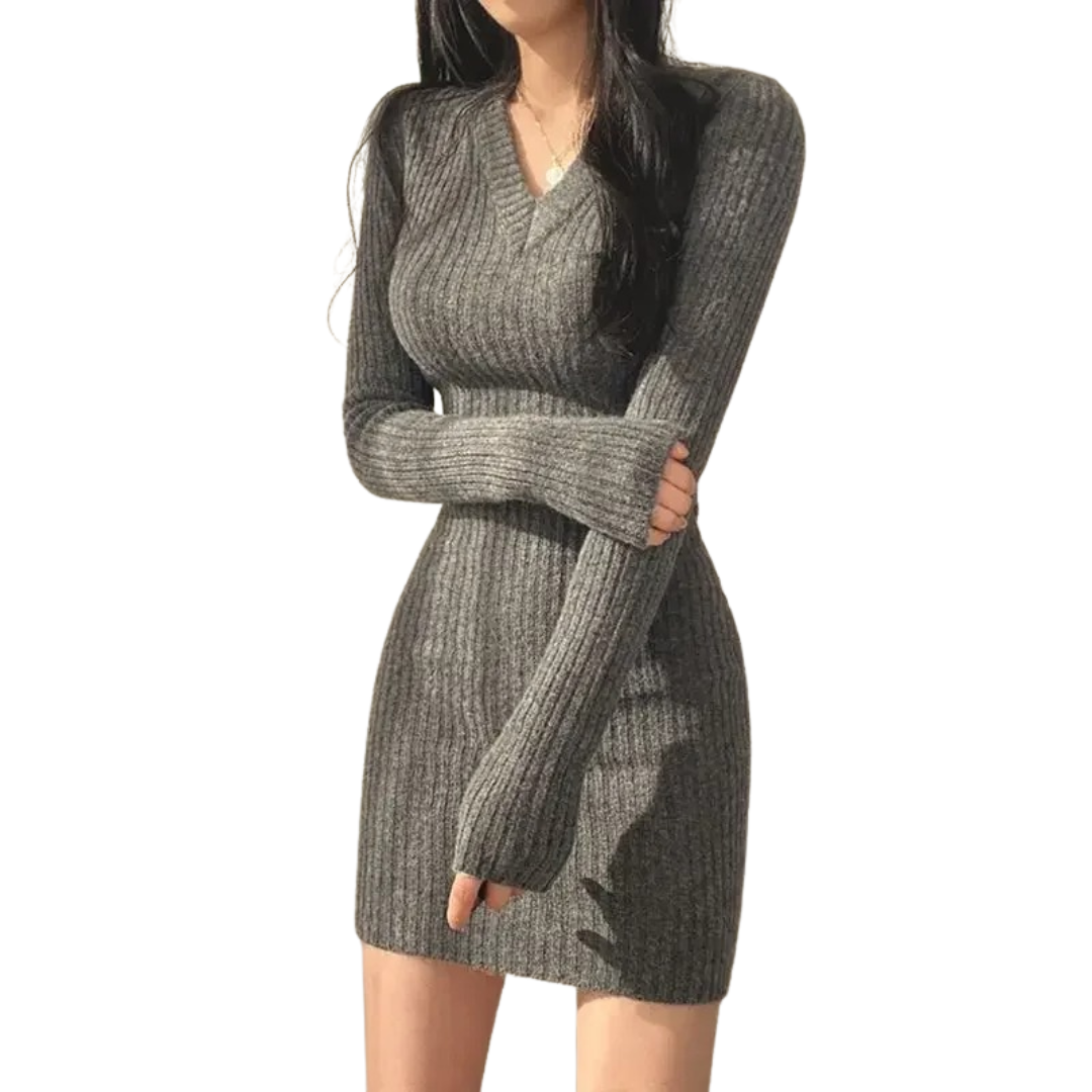 Damestrikk Slim Bodycon