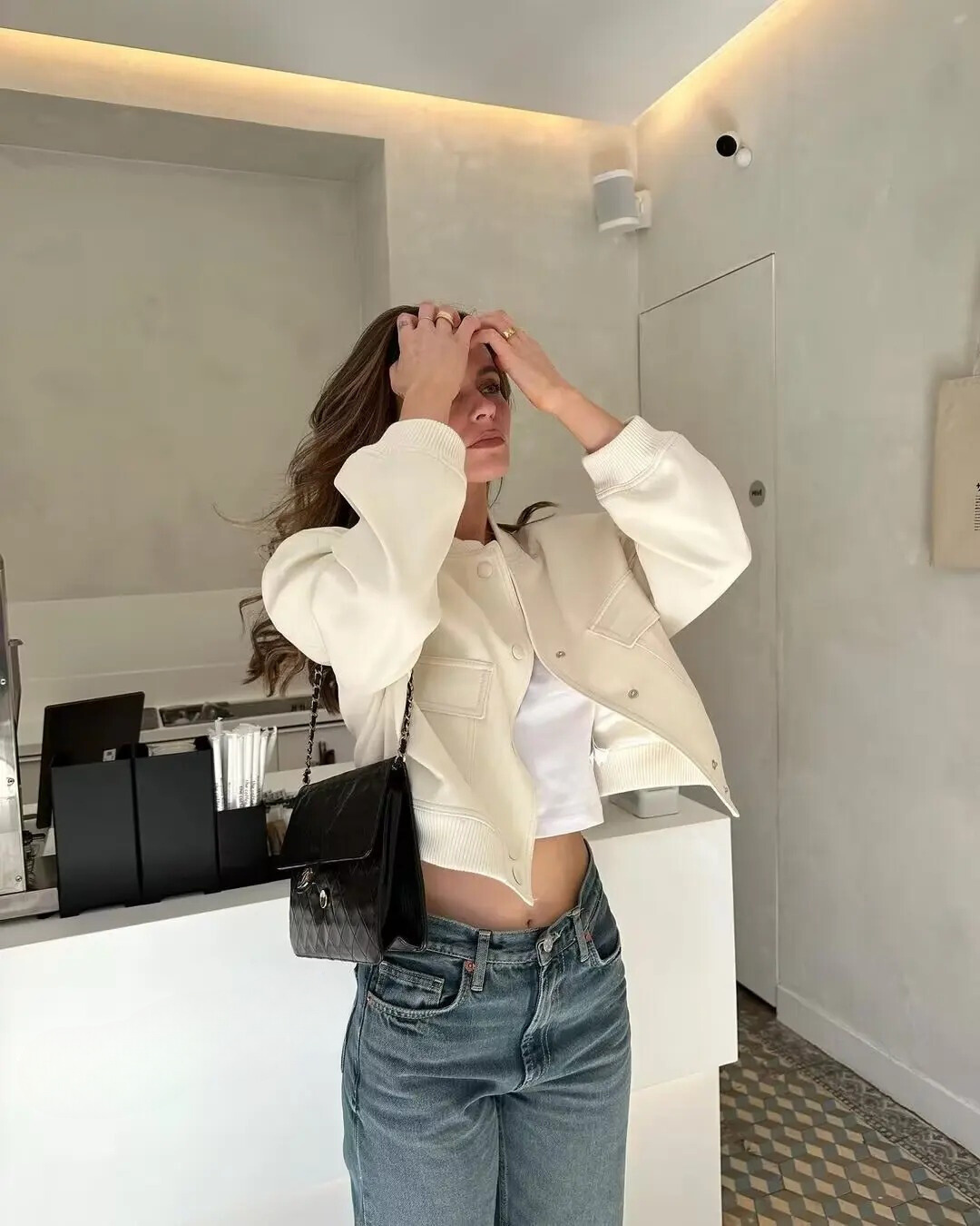 Bomberjakke for kvinner