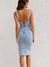 Damekjole Justerbare Stropper Denim-6