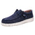 Casual loafers med snøring for menn