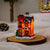6 stk sett LED julescene landsbyhus