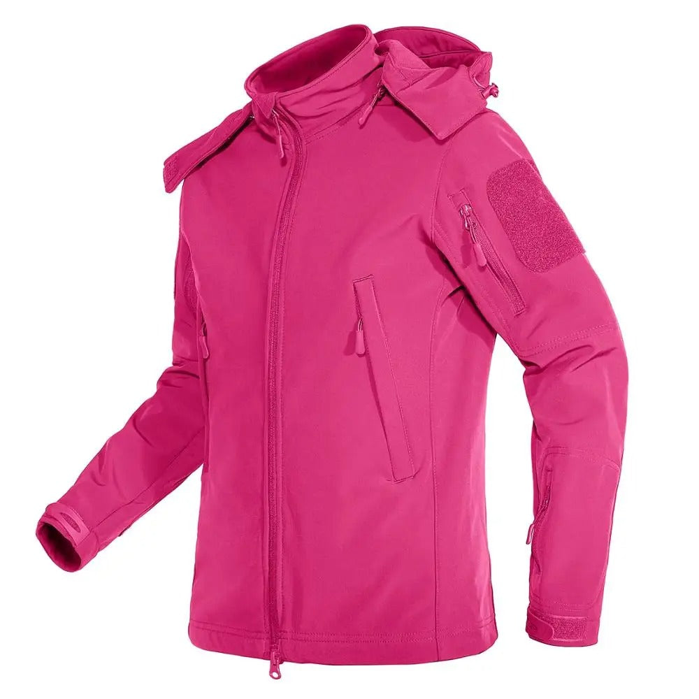 Softshell fleecejakke for kvinner