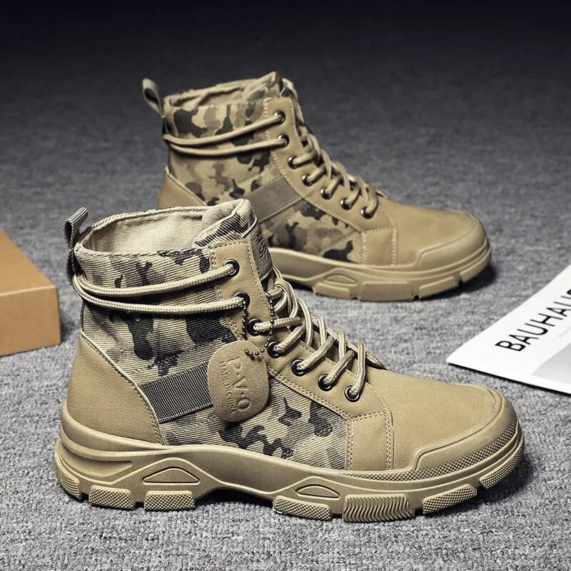 Camo-støvler for menn
