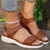 Flate fritidssandaler for kvinner