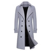 Slim Fit Windbreaker Trench Coat for menn