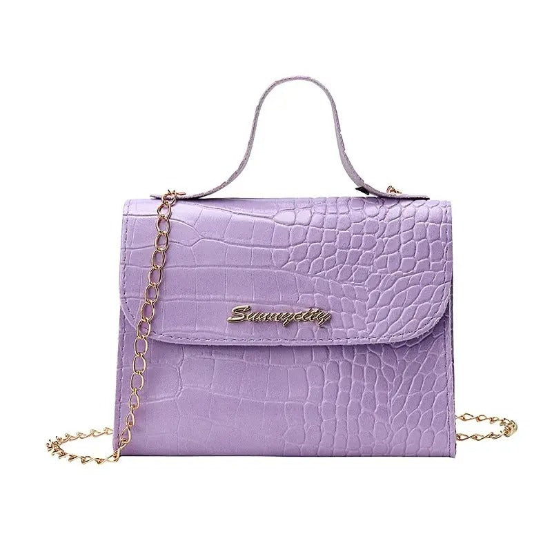 Chic Crossbody-veske med kjede for kvinner