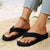 Flate flipflops for kvinner