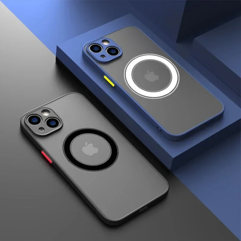 Magnetisk Magsafe Matte-etui for iPhone