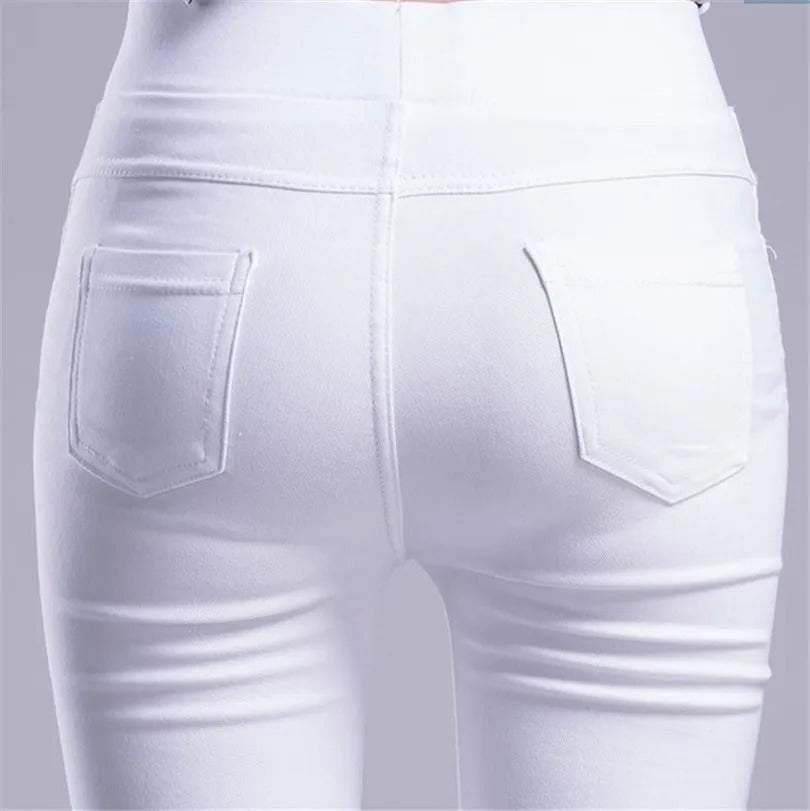 Skinny stretchbukser for kvinner