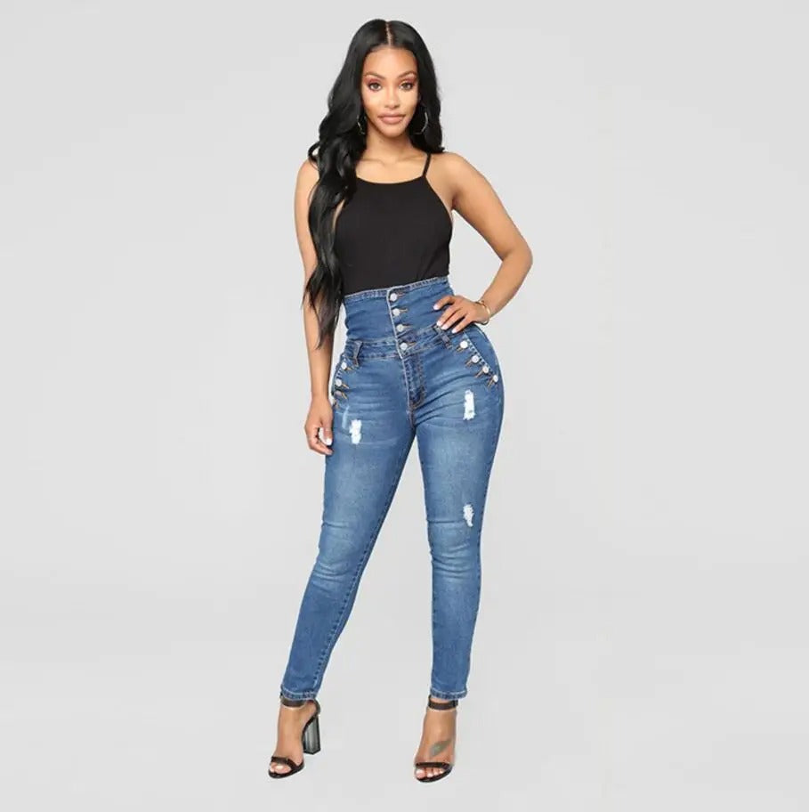 Denimbukser for kvinner