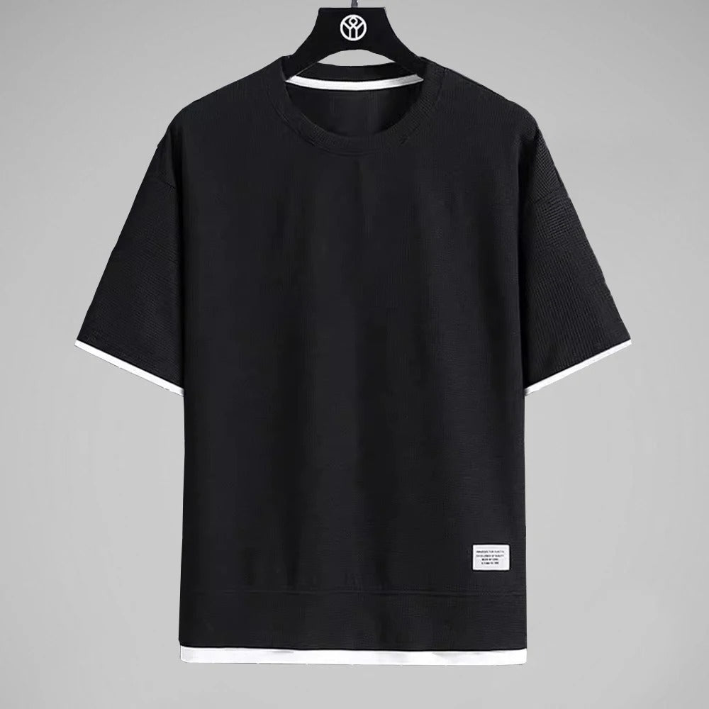 Premium Waffle T-skjorte for menn