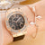Luksus Rhinestone-klokke (2 stk.)