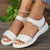 Flate fritidssandaler for kvinner