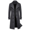 Slim Fit Windbreaker Trench Coat for menn