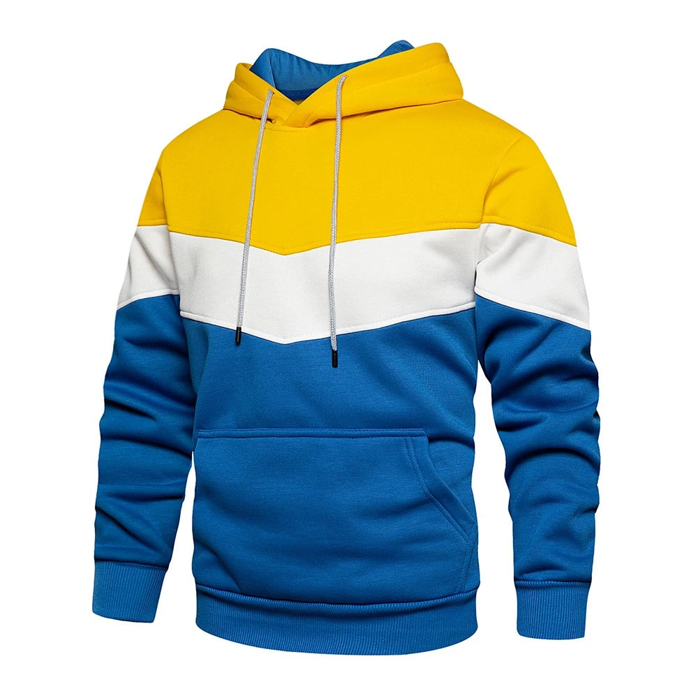 Hettegenser I Fleece-Stil for Menn