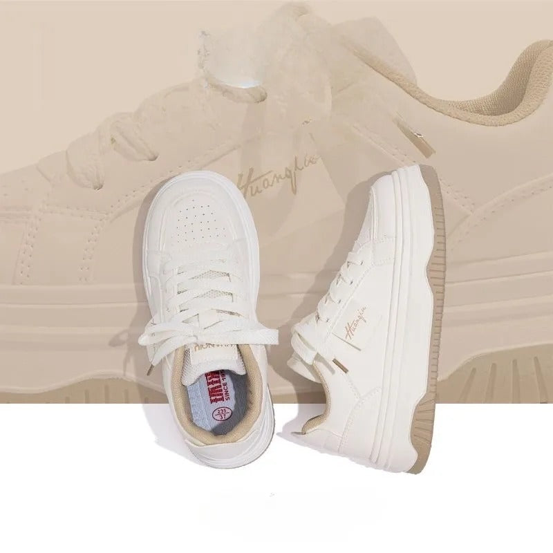 Hvite Chunky joggesko for kvinner