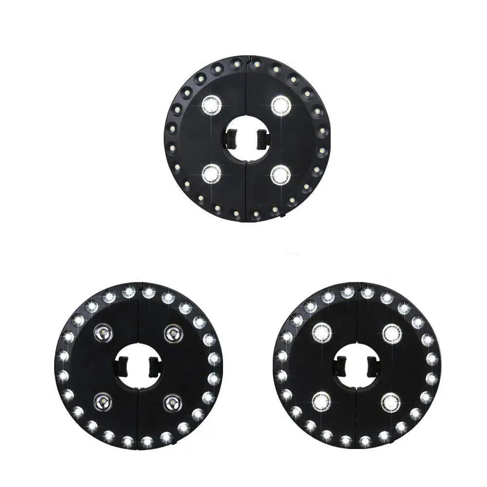 28 LED Terrasseparaplylys