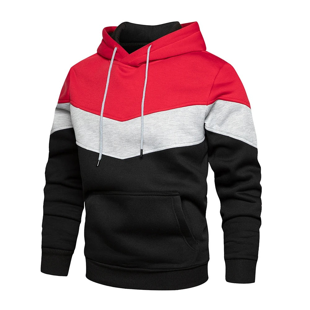 Hettegenser I Fleece-Stil for Menn