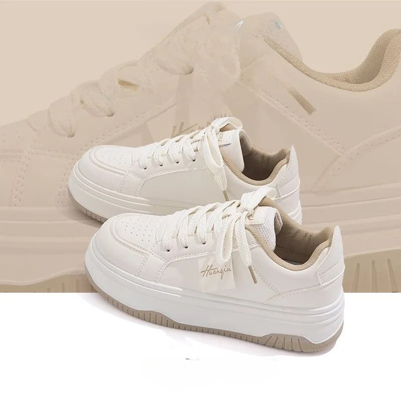 Hvite Chunky joggesko for kvinner