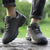 Loafers i semsket skinn for menn