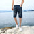 Denimshorts for menn