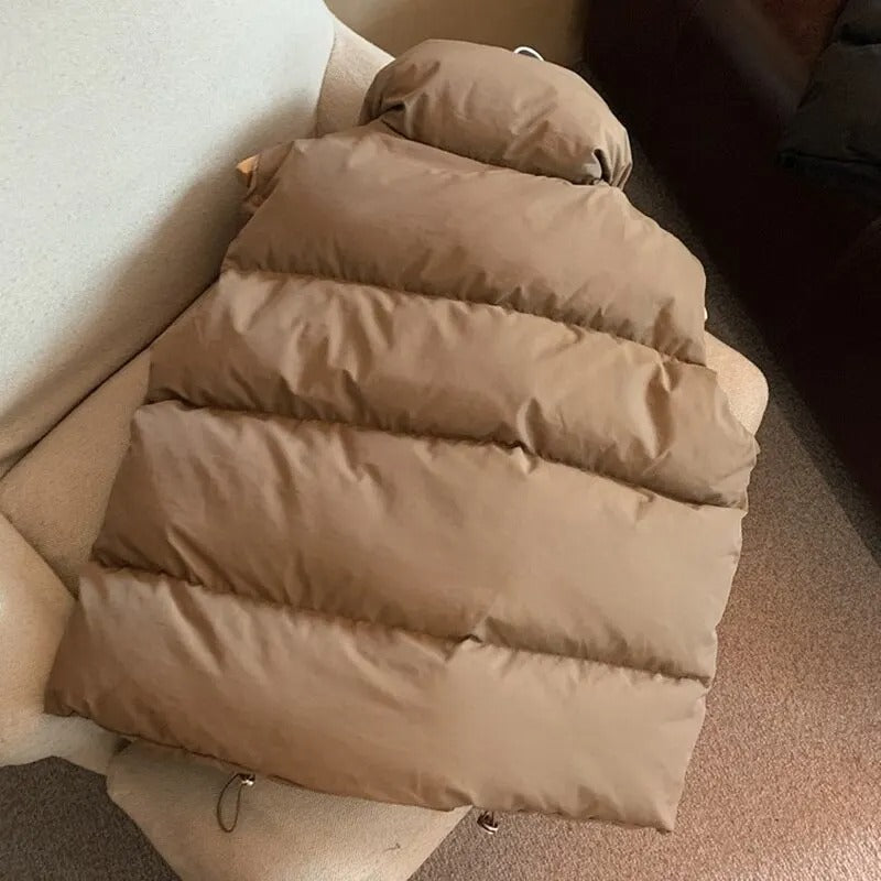 Varm dunvest for kvinner