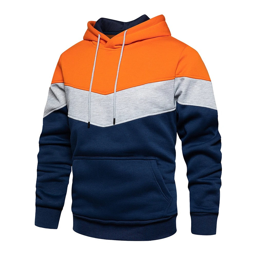 Hettegenser I Fleece-Stil for Menn