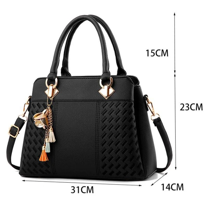 Luksus crossbody-veske for kvinner