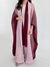 Gradient plissert trenchcoat for kvinner