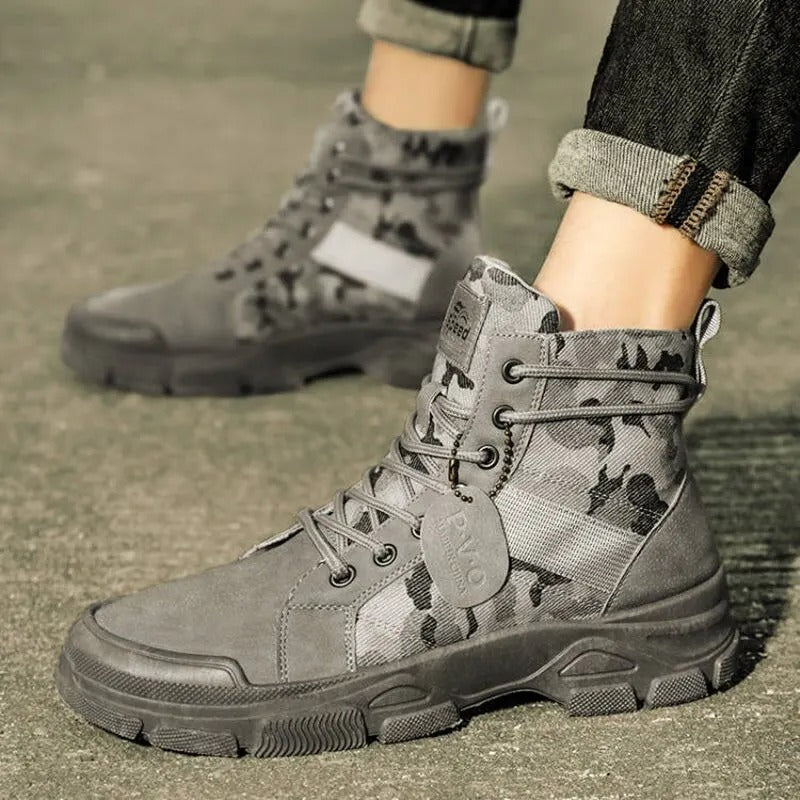 Camo-støvler for menn