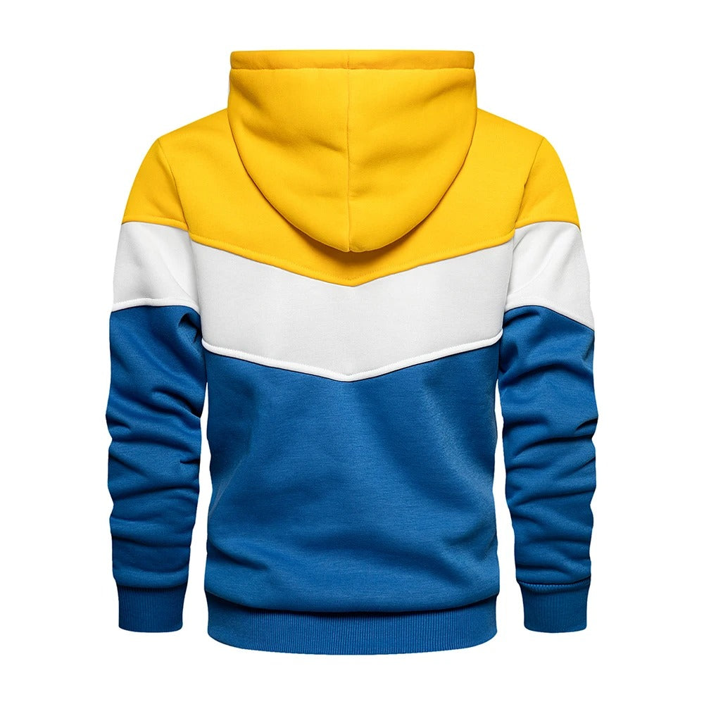 Hettegenser I Fleece-Stil for Menn